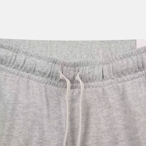 NIKE耐克女裤秋季新品中腰显瘦薄绒荷叶边针织休闲长裤IW1386-050 - 图1