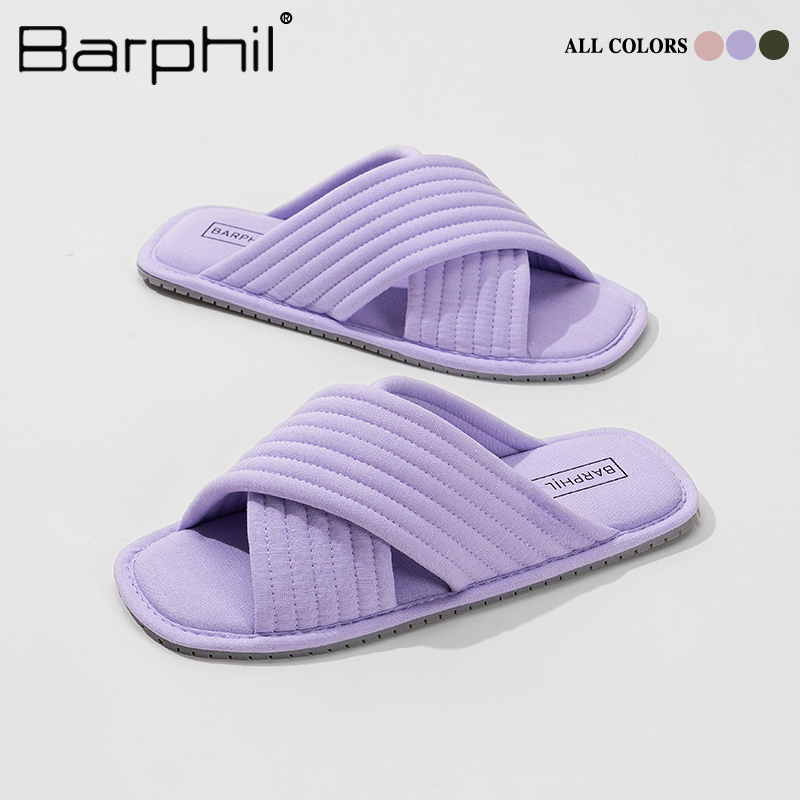Barphil拖鞋室内家居2025年新款四季棉拖鞋外穿百搭防滑软底防滑 - 图0