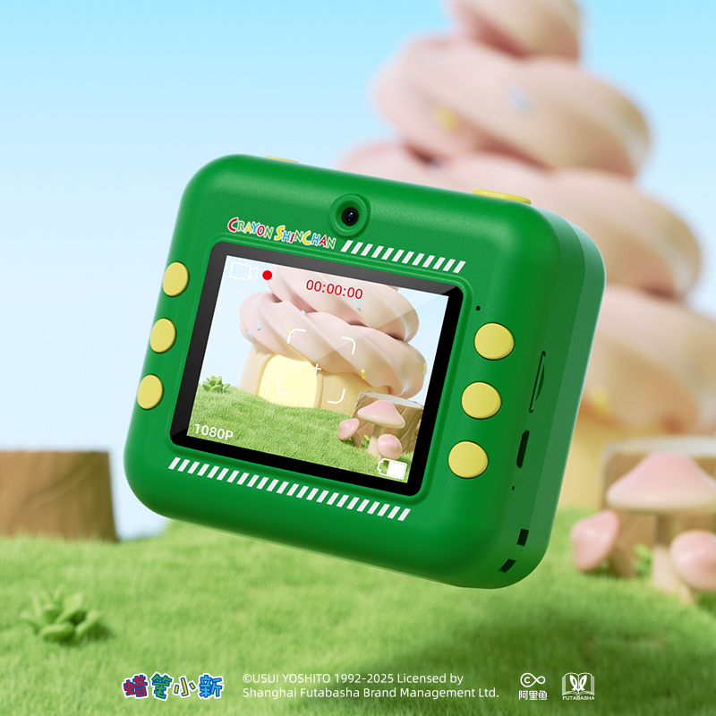2025新款儿童蜡笔小新周边拍立得相机电子玩具女孩学生数码小相机 - 图2