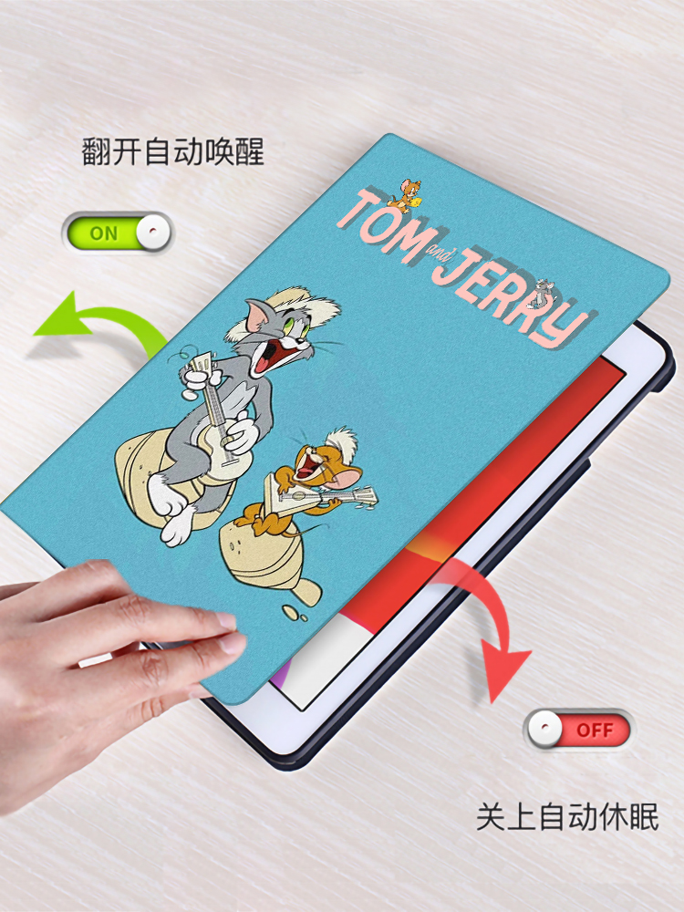 十代ipad保护套苹果ipad2021第九代10.2英寸2605外壳air5旋转10.9适用Pro11/12.9ipad5/6全包9.7mini6A2568-图2