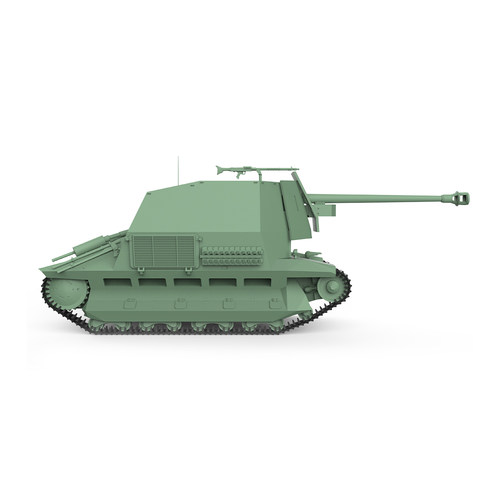 SSMODEL SS35656 1/35 军事模型 法国 FCM36 PAK40 坦克歼击车 - 图2