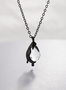 花芽原创设计不再悲伤项链女小众