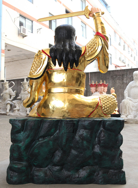 寺庙供奉玄天上帝2米北帝祖师玄武木雕1.8米真武大帝神像树脂佛像