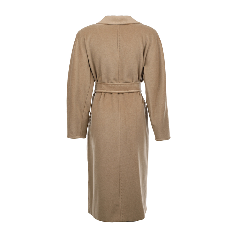 【自营】MaxMara女士101801系列系带宽松长款秋冬羊毛呢子大衣 - 图3