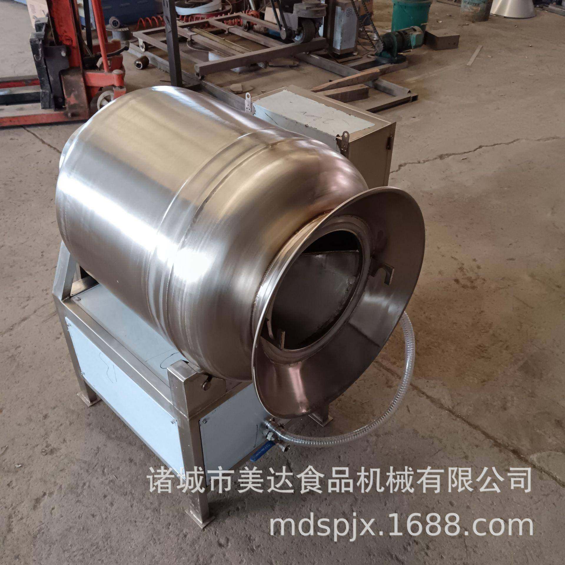 自动卤牛肉真空滚揉机不锈钢午餐肉肠类腌肉机鸡柳腌制滚揉设备,淘宝优惠券,粉丝福利购,淘宝优惠卷