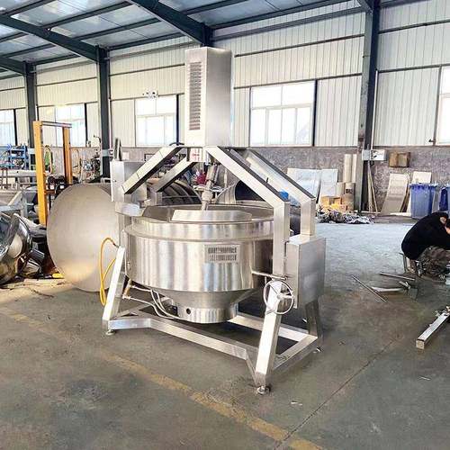 蒸汽加热半自动中药膏熬膏机 智能控温固元膏熬制搅拌锅练膏机 - 图2