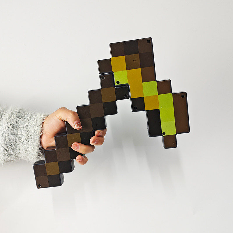 我的世界周边长矛钻石剑发声光刀剑玩具男孩子儿童宝剑火把灯弓箭,淘宝优惠券,粉丝福利购,淘宝优惠卷