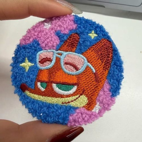 瑞幸疯狂动物城2冰箱贴刺绣联名磁力贴尼克朱迪生日礼物女生实用 - 图2