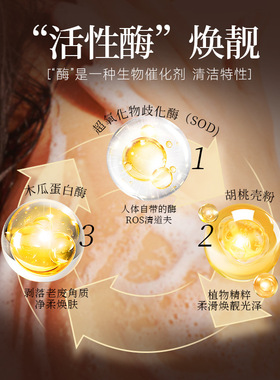 美院专用活性酶小气泡体膜沐浴露