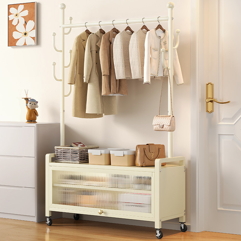 挂衣架落地卧室内家用简易衣帽架轻奢可移动客厅阳台晒晾衣服架子,淘宝优惠券,粉丝福利购,淘宝优惠卷