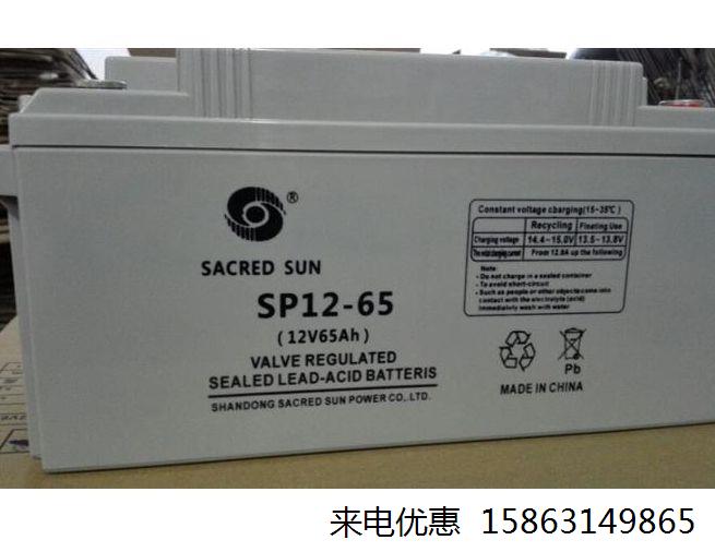 圣阳蓄电池SP12-80储能消防应急12V80AH通讯医疗蓄电池-图1