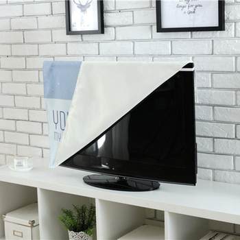 ຝາປິດໂທລະທັດໃຫມ່ ຜ້າຄຸມຂີ້ຝຸ່ນ hanging 55-inch 65 LCD TV dust cover cloth fabric TV