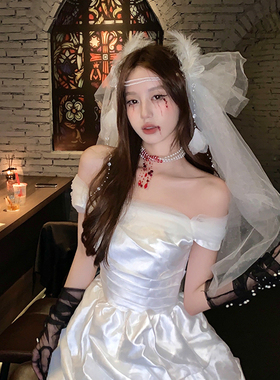 撒旦新娘万圣节头纱