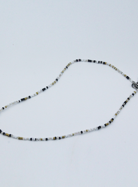 陶瓷南瓜项链米珠手绘个性气质礼物吊坠景德镇民族风水晶颈锁骨链