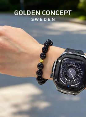 golden concept高端定制手链黑曜石时尚百搭首饰