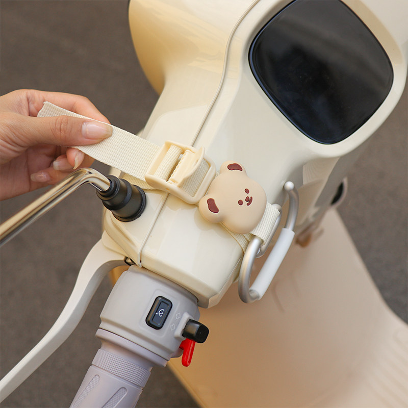 Electric vehicle hooks with super load bearings and universal front-mounted