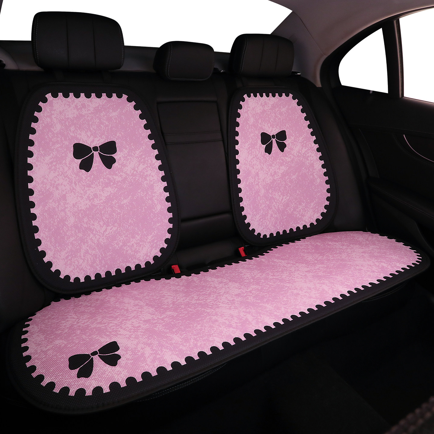 汽车坐垫四季通用卡通可爱座垫网红半包座椅套女士高级感新款座套,淘宝优惠券,粉丝福利购,淘宝优惠卷