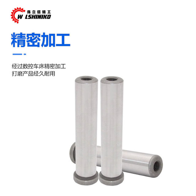 Precision tapping needle plastic mold with threaded thrust needle