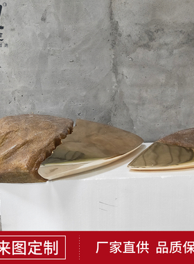 伦敦雕塑基于—失落的碎片 公共雕塑室内外景观石头小品摆件装饰