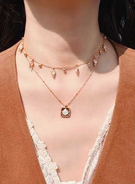 莓拉海贝轻奢度假感项链