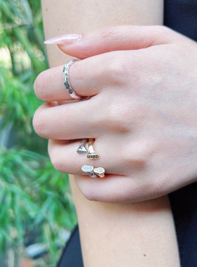 莓拉「涟漪」开口戒指