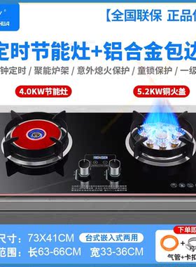 红外线煤气灶新款节能省气天然气燃气灶家用液化气灶台嵌两用