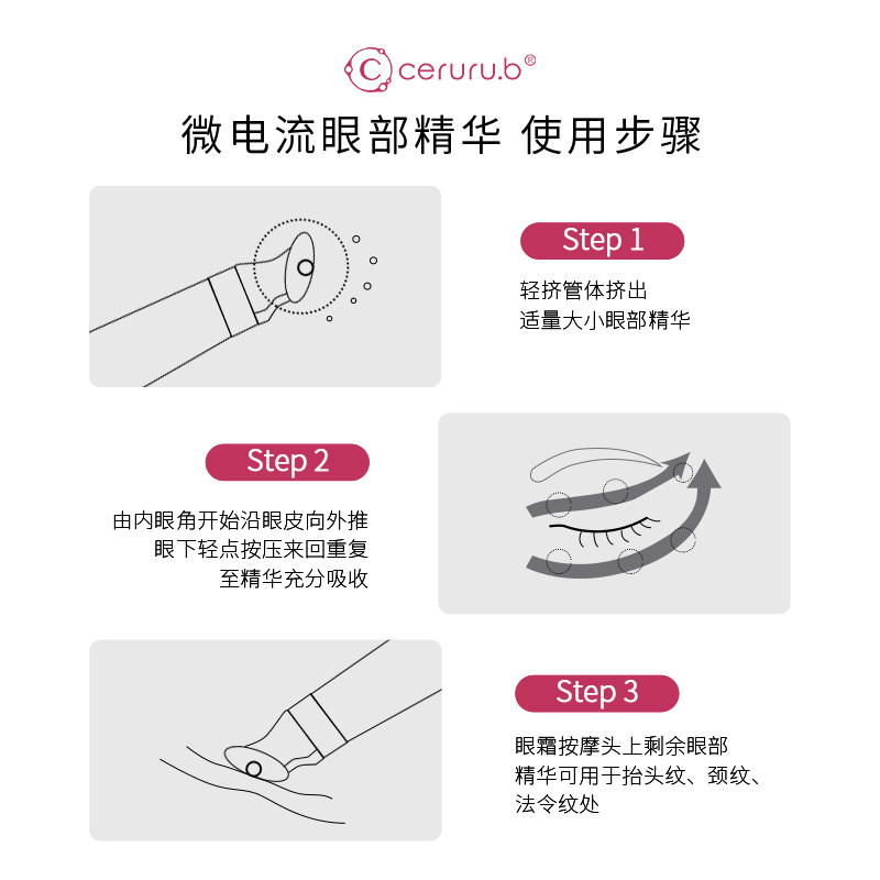【日本进口】ceruru.b源系列提拉眼霜 cerurub眼部精华