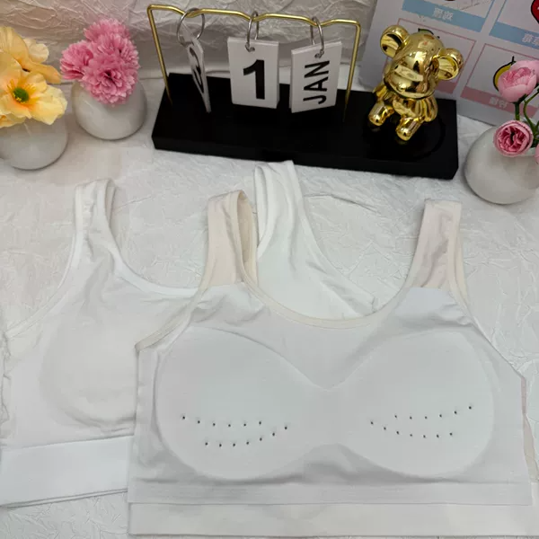 11-15岁兰精莫代尔运动防震洞洞固定杯少女内衣裸安棉初中高中生,淘宝优惠券,粉丝福利购,淘宝优惠卷