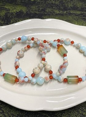 复古新中式简约i原创手链清冷风古风森系清新文艺款