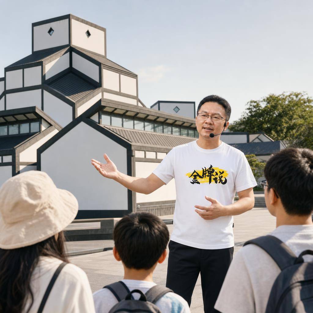 金牌说●苏州博物馆2H金牌导游中文英文大咖讲解可选亲子小团