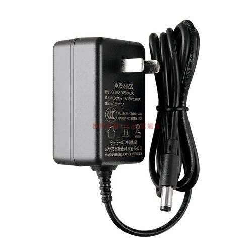 适用于GODOX神牛充电器加长3米线 LED棒灯LC500R补光灯管电源适配器DC16.8V1.2A充电器线 - 图0