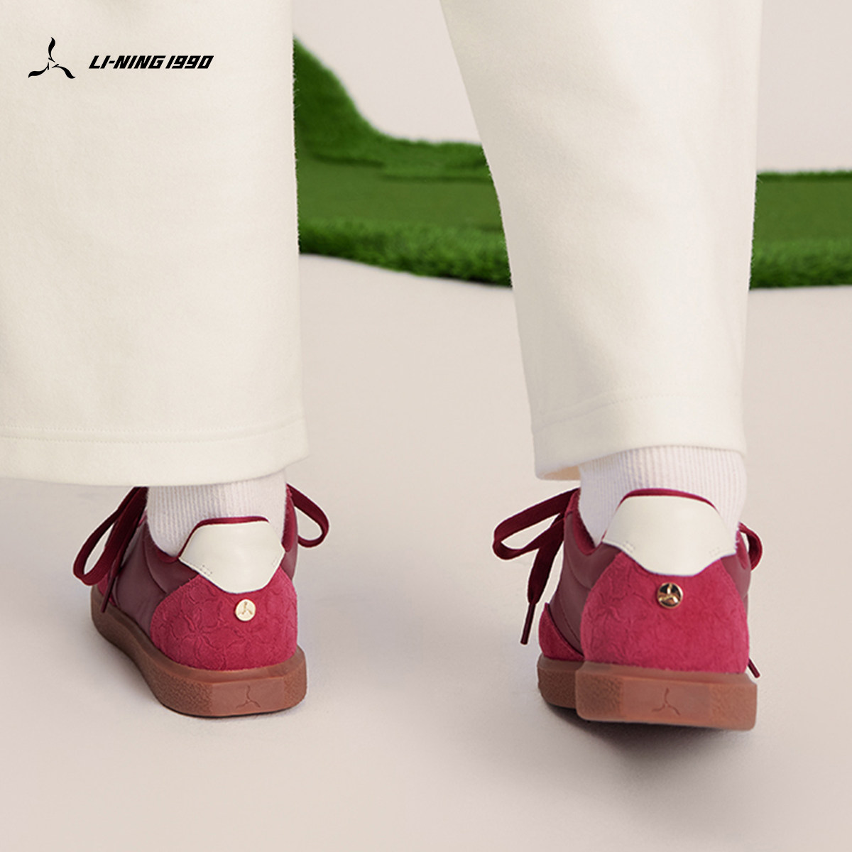【徜徉】LI-NING1990 男女同款复古运动板鞋 李宁1990经典系列,淘宝优惠券,粉丝福利购,淘宝优惠卷