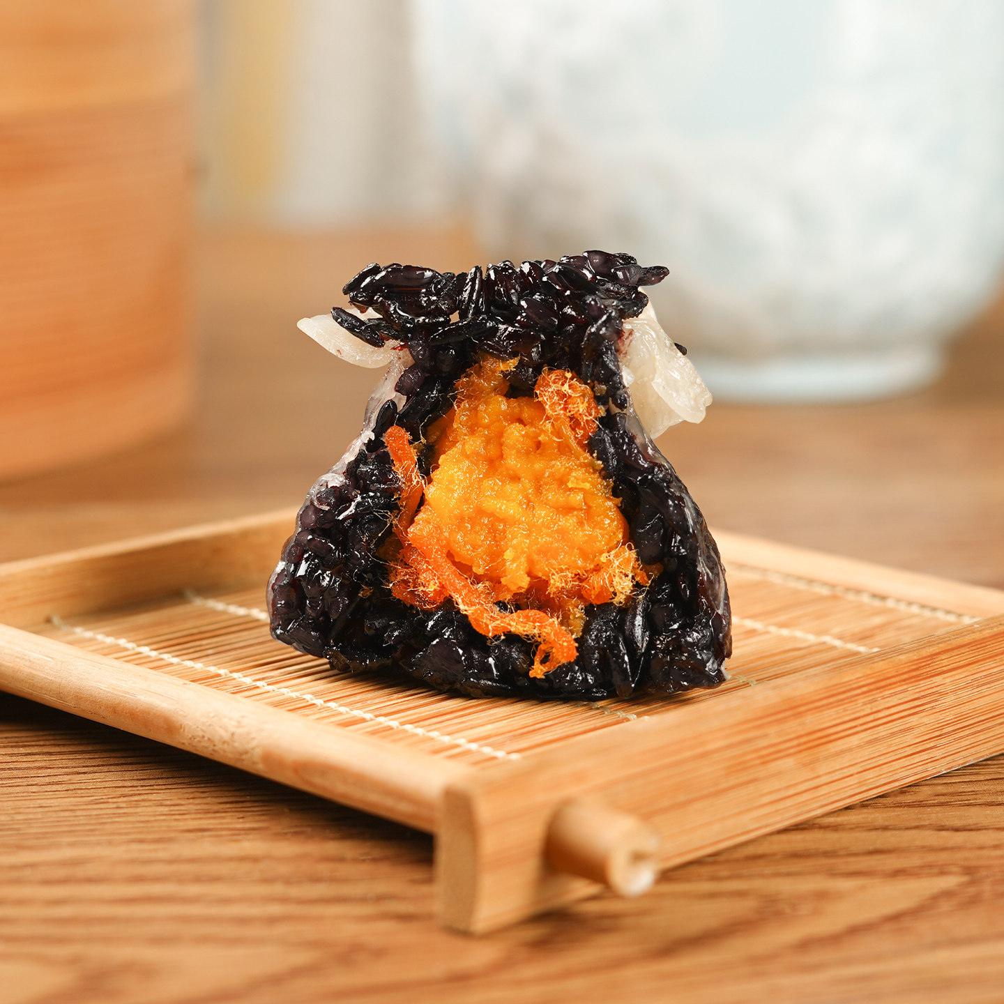 粮觅蛋黄肉松乌米烧麦甜味早餐半成品糯米烧卖儿童面点速冻加热,淘宝优惠券,粉丝福利购,淘宝优惠卷