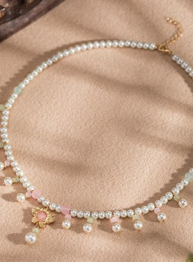 【莲花】手工古风饰品女童宝宝襦