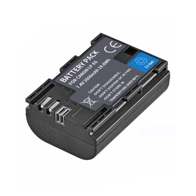 适用佳能EOS 6D 60D 7D 70D 80D单反相机LP-E6电池+充电器+数据线 - 图1