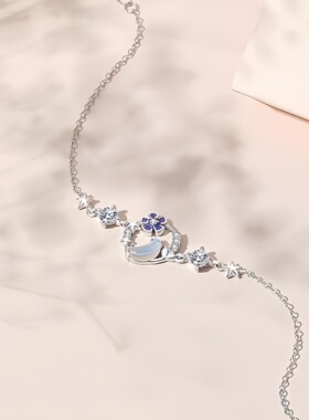 正品纯银手链不掉色可佩戴洗澡