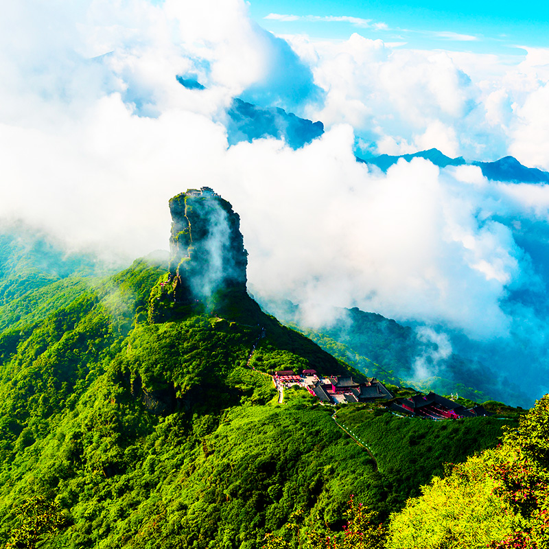 贵州旅游7天6晚含高铁贵阳黄果树梵净山荔波大小七孔西江千户苗寨 - 图1