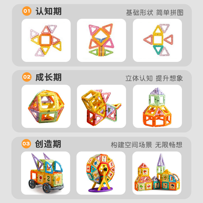  得力益智建构/拼插积木