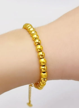 新款越南沙金日韩时尚欧币手链