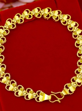 沙金手链女首饰时尚甜美