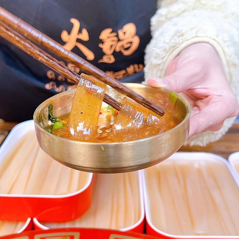 涮你美240g*50袋 火锅川粉源头工厂一箱宽粉四川粉条手工鲜粉商用,淘宝优惠券,粉丝福利购,淘宝优惠卷