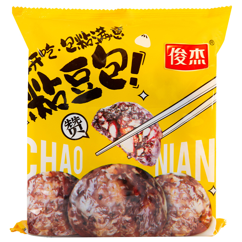 【俊杰】粗粮粘豆包谷杂粮代餐包2包