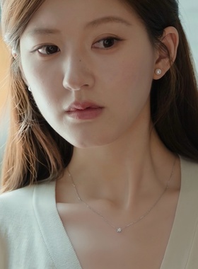 赵露思许妍同款仿鼻屎钻项链女款