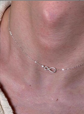 无限符号项链女轻奢小众韩系ins