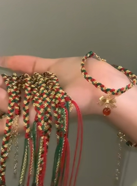 复古蝴蝶结手链女小众设计手饰