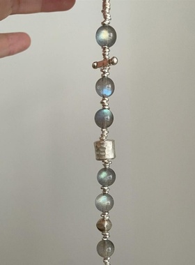 仿猫眼石水晶手链女轻奢小众精致