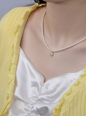 小米珠仿珍珠项链女2025新爆款