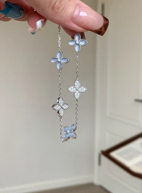 四叶草手链女新款项链轻奢小众