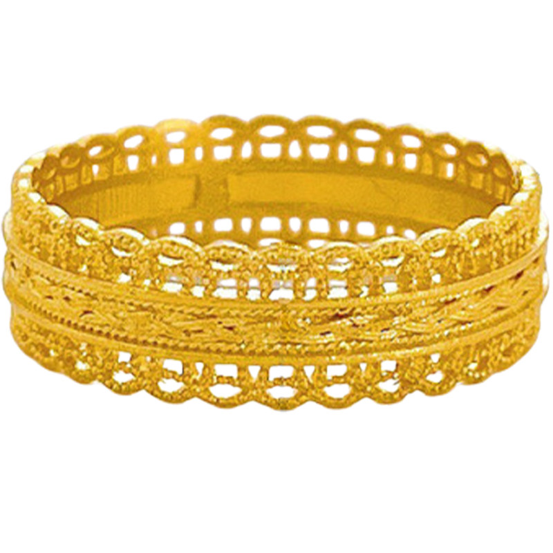 Chinese gold 999 pure gold ring for women with huge wealth new style 520 Chinese Valentine's Day girlfriend birthday gift