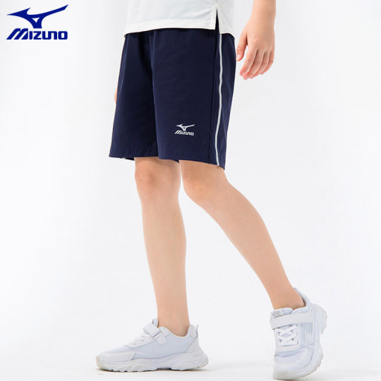 Mizuno美津浓KIDS儿童夏款梭织运动短裤夏季中大男童薄款透气2025